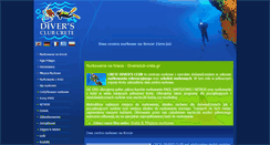Desktop Screenshot of diversclub-crete.pl
