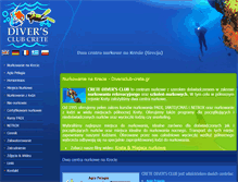 Tablet Screenshot of diversclub-crete.pl