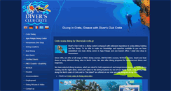 Desktop Screenshot of diversclub-crete.gr